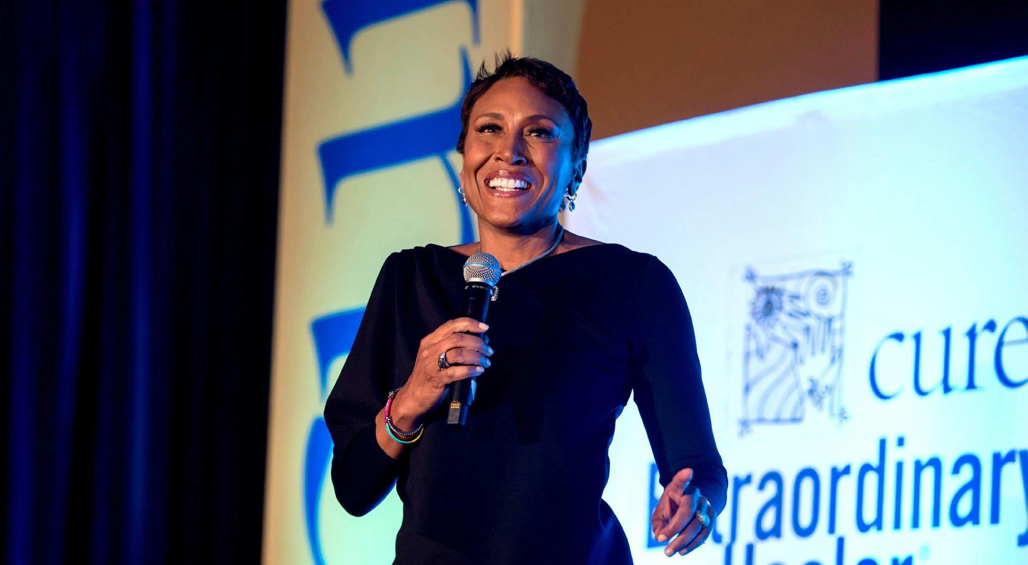Robin Roberts delivered the keynote speech at CURE®’s 12th Annual Extraordinary Healer® event.