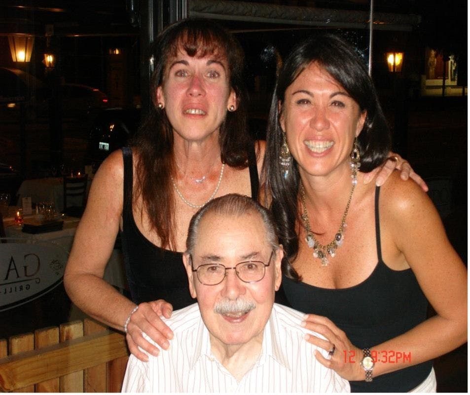 Mara, their father, and Debbie Denardi